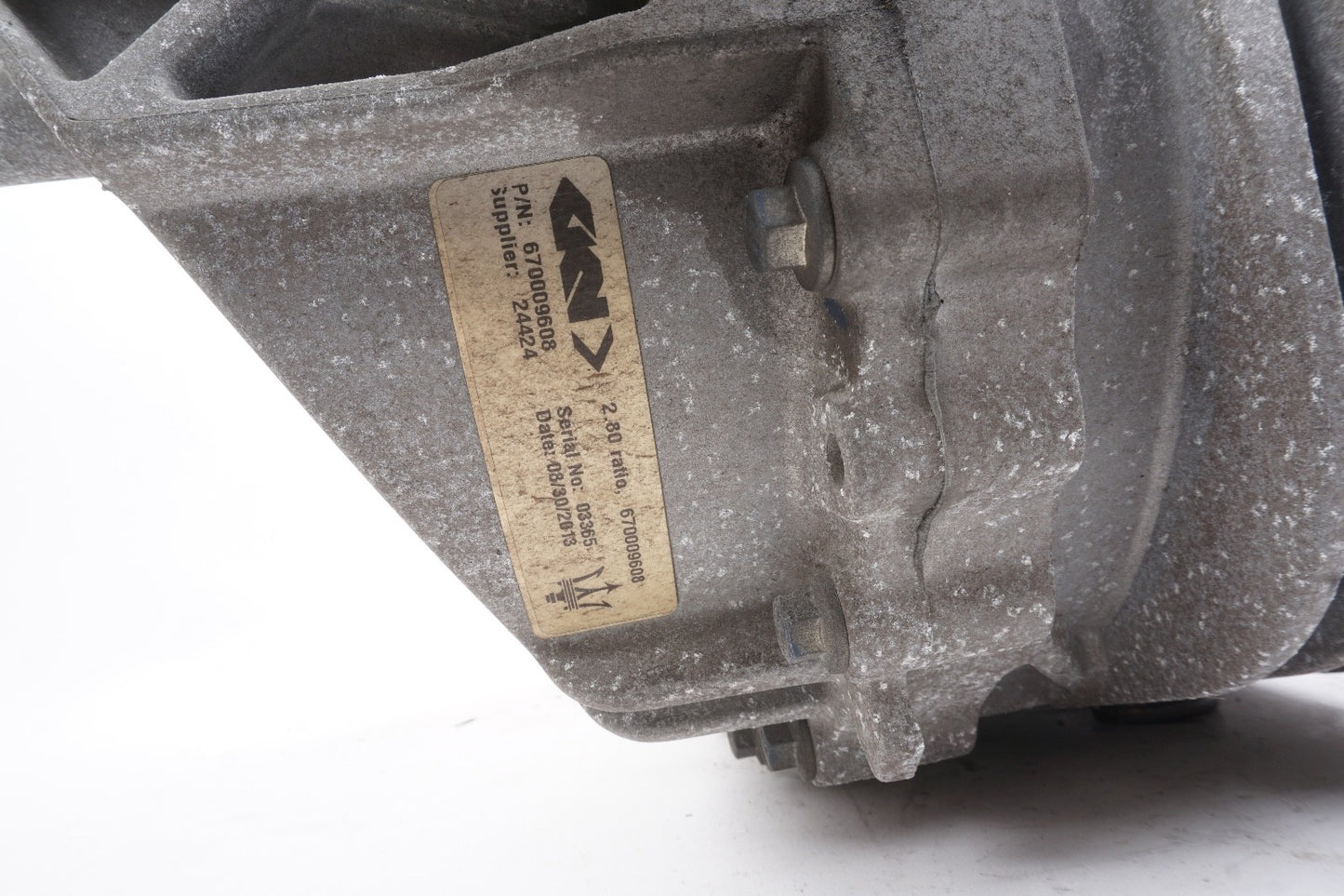 14-24 Maserati Quattroporte M156 Rear Differential Axle Carrier 670009608 OEM
