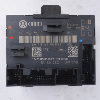 2011 - 2017 AUDI A8 QUTTRO FRONT RIGHT PASSENGER SIDE DOOR WINDOW CONTROL MODULE