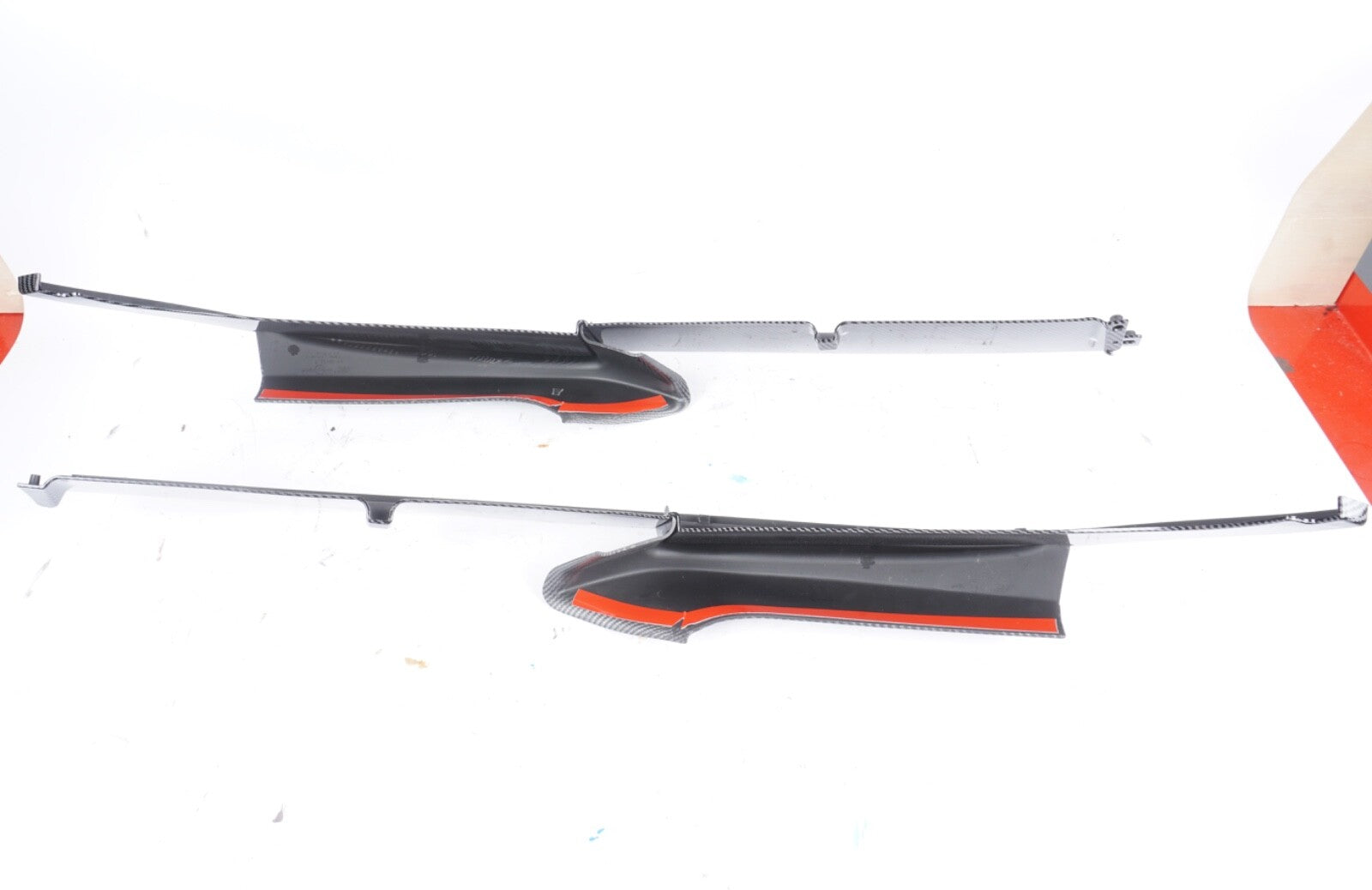 For 2011-16 BMW 528i 535i 550i M  Front Bumper Carbon Fiber Front Lip