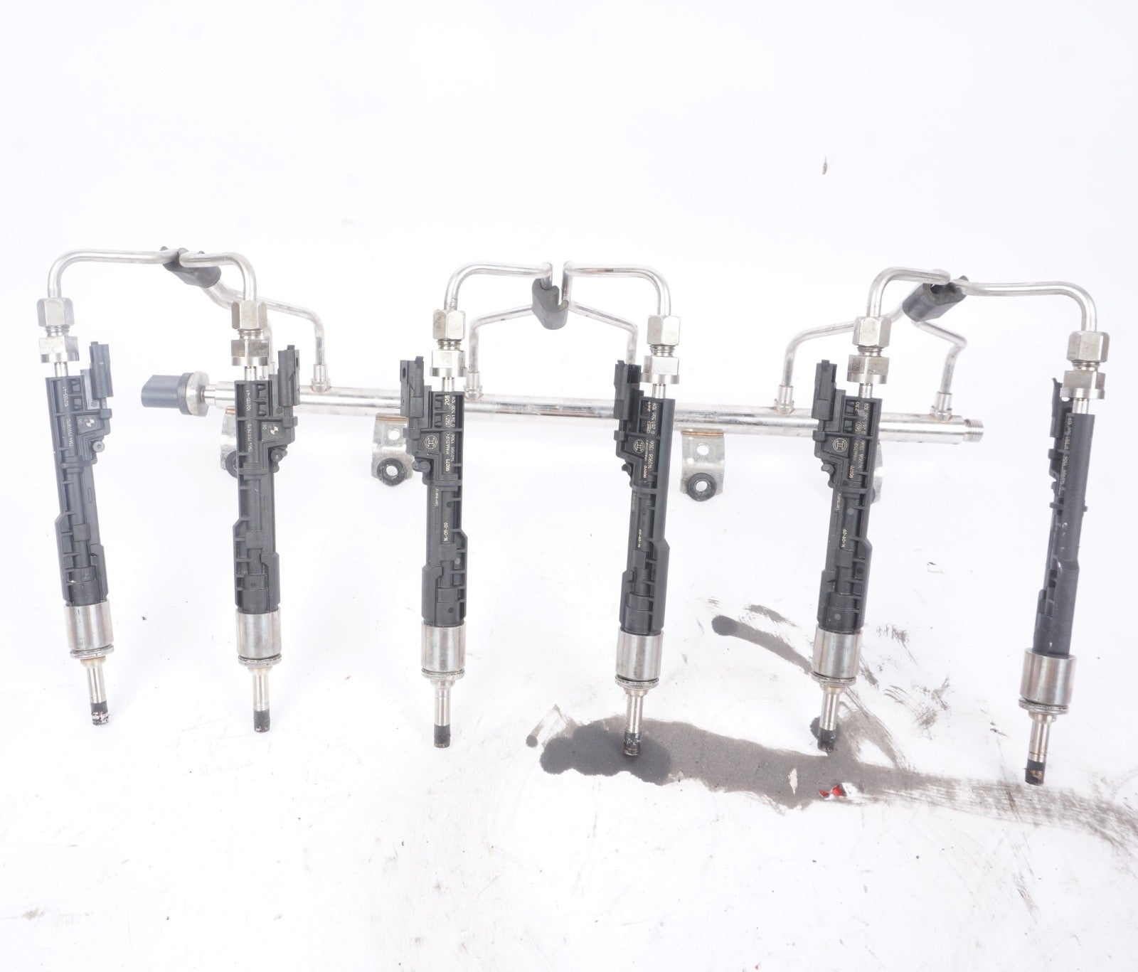 11-16 BMW 335i 535i 640i Gas Fuel Injector OEM 0261500109 set of 6