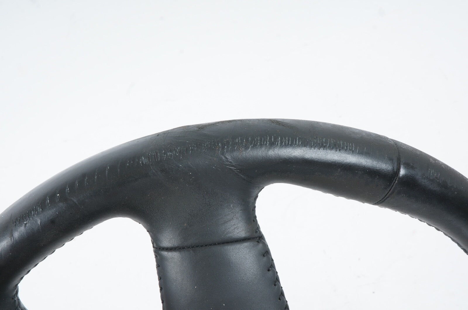 2012-2015 Audi A7 A6 4 Spoke Steering Wheel OEM BLACK