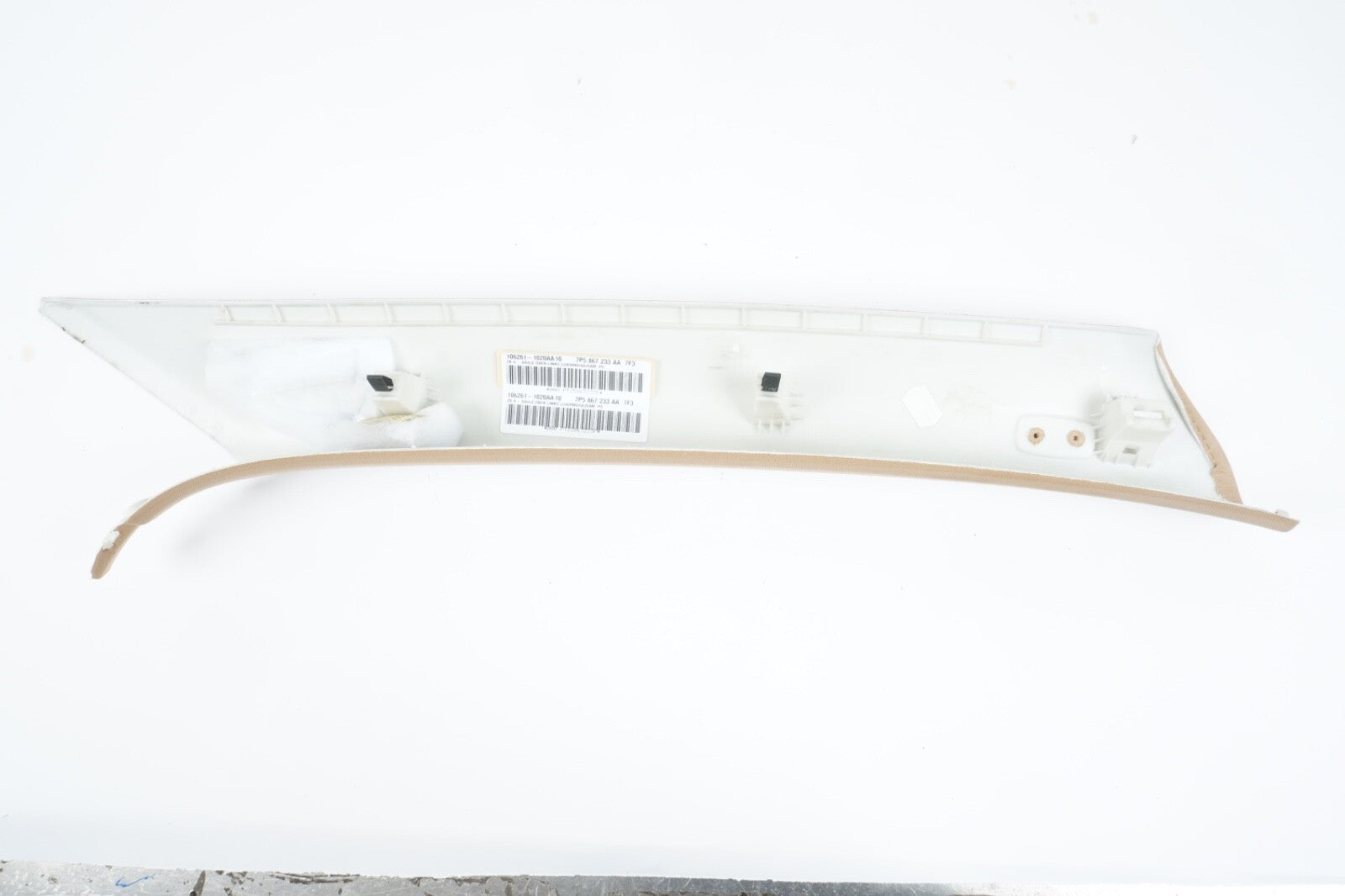 2011-2018 PORSCHE CAYENNE - Front LEFT - Upper A Pillar TRIM / Panel 7P5867233