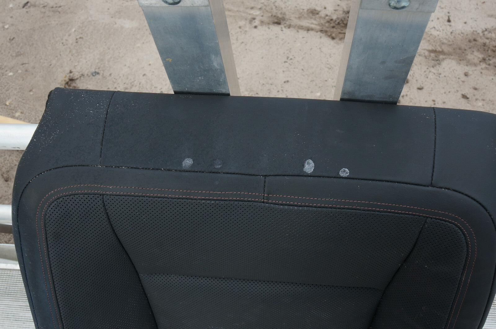 2010-2013 MERCEDES S550 W221 REAR RIGHT SEAT UPPER BACKREST CUSHION OEM
