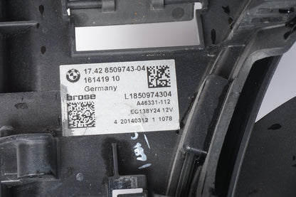13 - 18 BMW 650I Radiator Cooling Fan Motor Shroud OEM