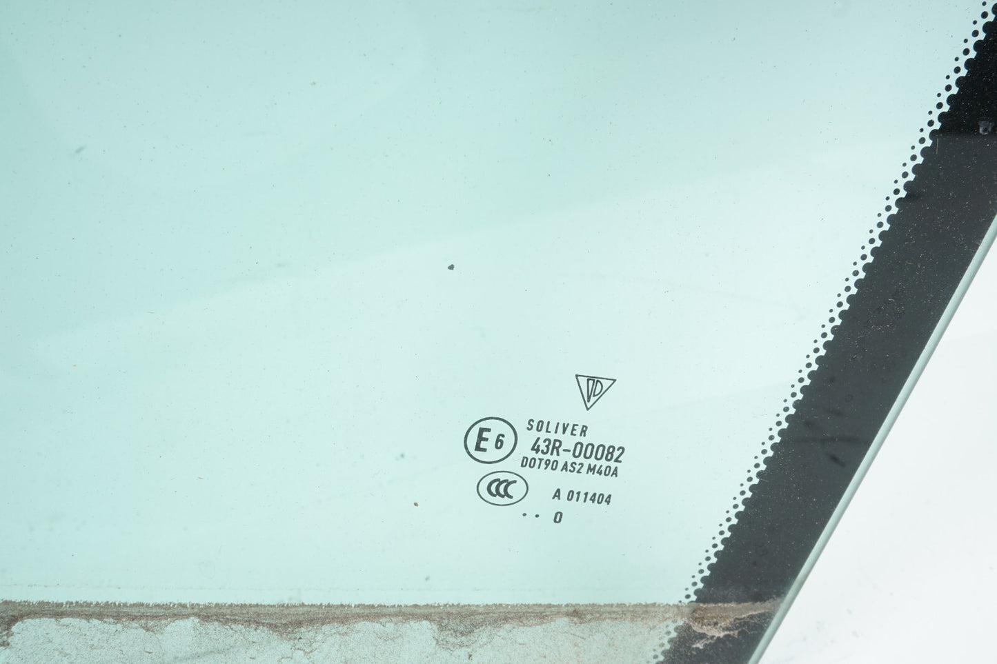 10 - 16 PORSCHE PANAMERA REAR DOOR WINDOW GLASS LEFT DRIVER SIDE OEM