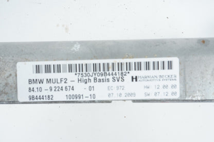2008 - 2013 BMW X6 Bluetooth Communication Control Module 9224674  OEM