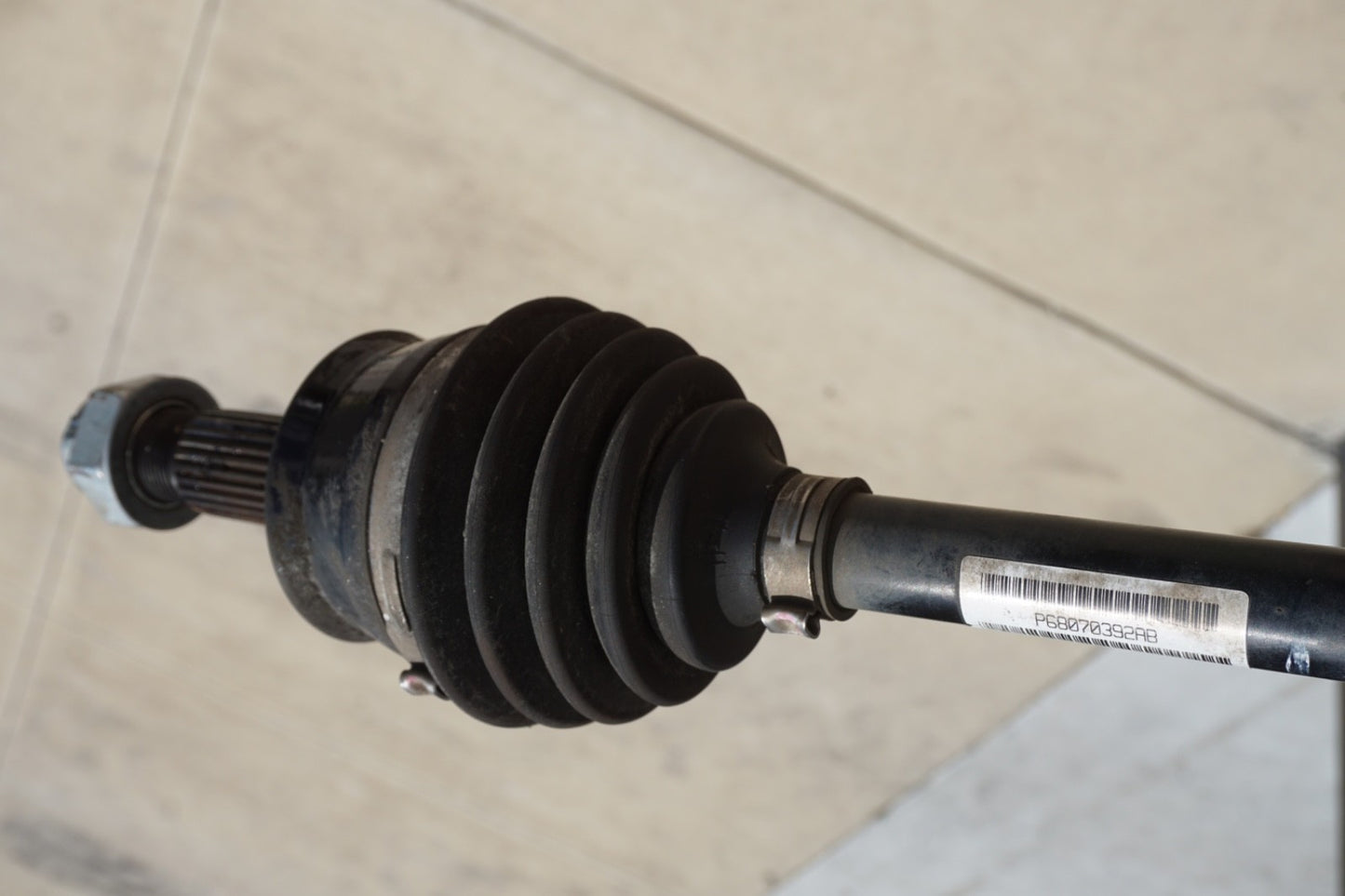 2012 - 2017 FIAT 500 RIGHT AXLE SHAFT DRIVE P68070392AB