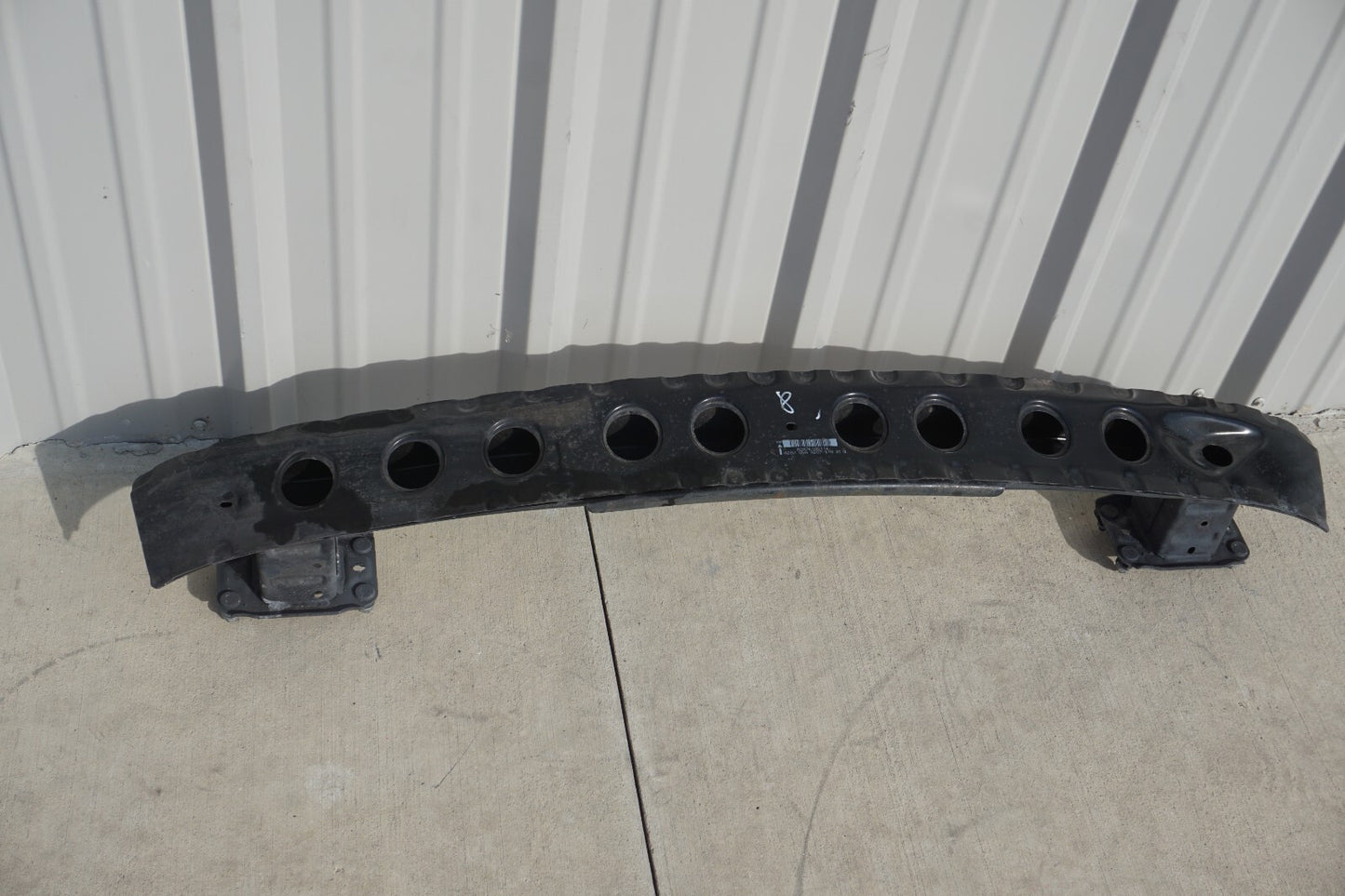 10-17 Mercedes W204 C250 E350 Rear Bumper Reinforcement Impact Crash Bar OEM