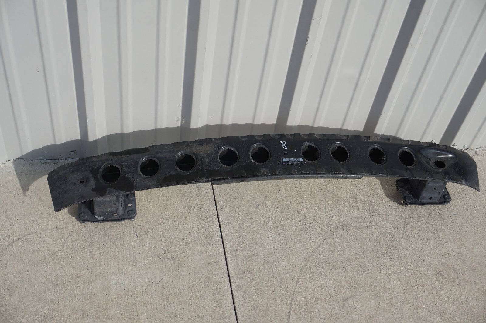 10-17 Mercedes W204 C250 E350 Rear Bumper Reinforcement Impact Crash Bar OEM