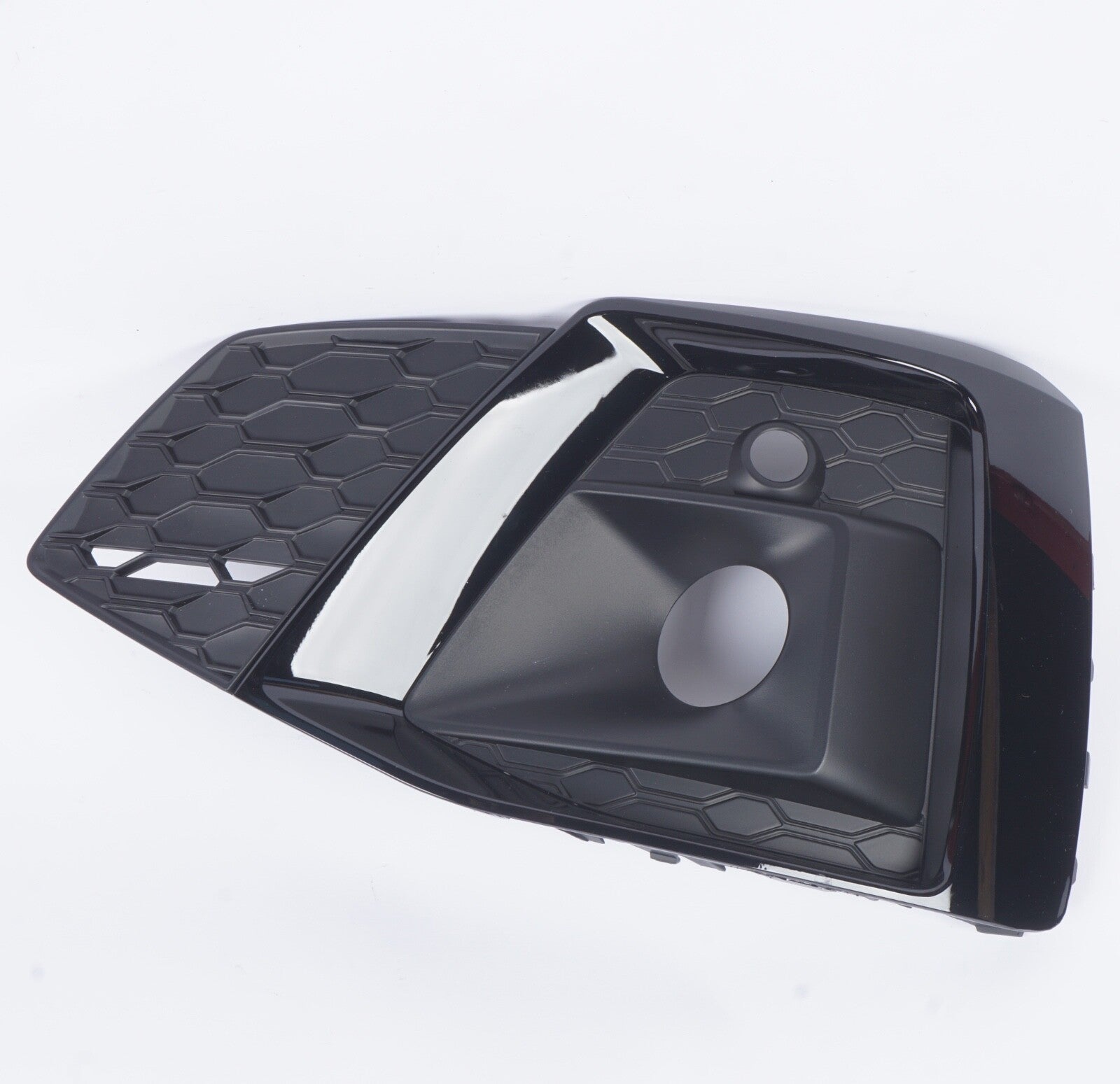 For 2022 Audi A5 S5 Left Side Drive Front Bumper Fog Light Cover Grille