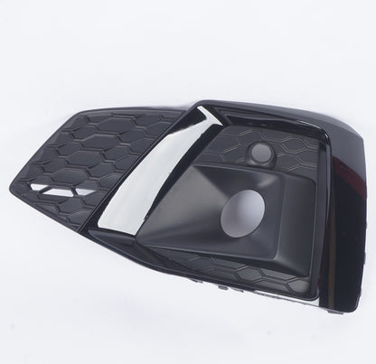For 2022 Audi A5 S5 Left Side Drive Front Bumper Fog Light Cover Grille