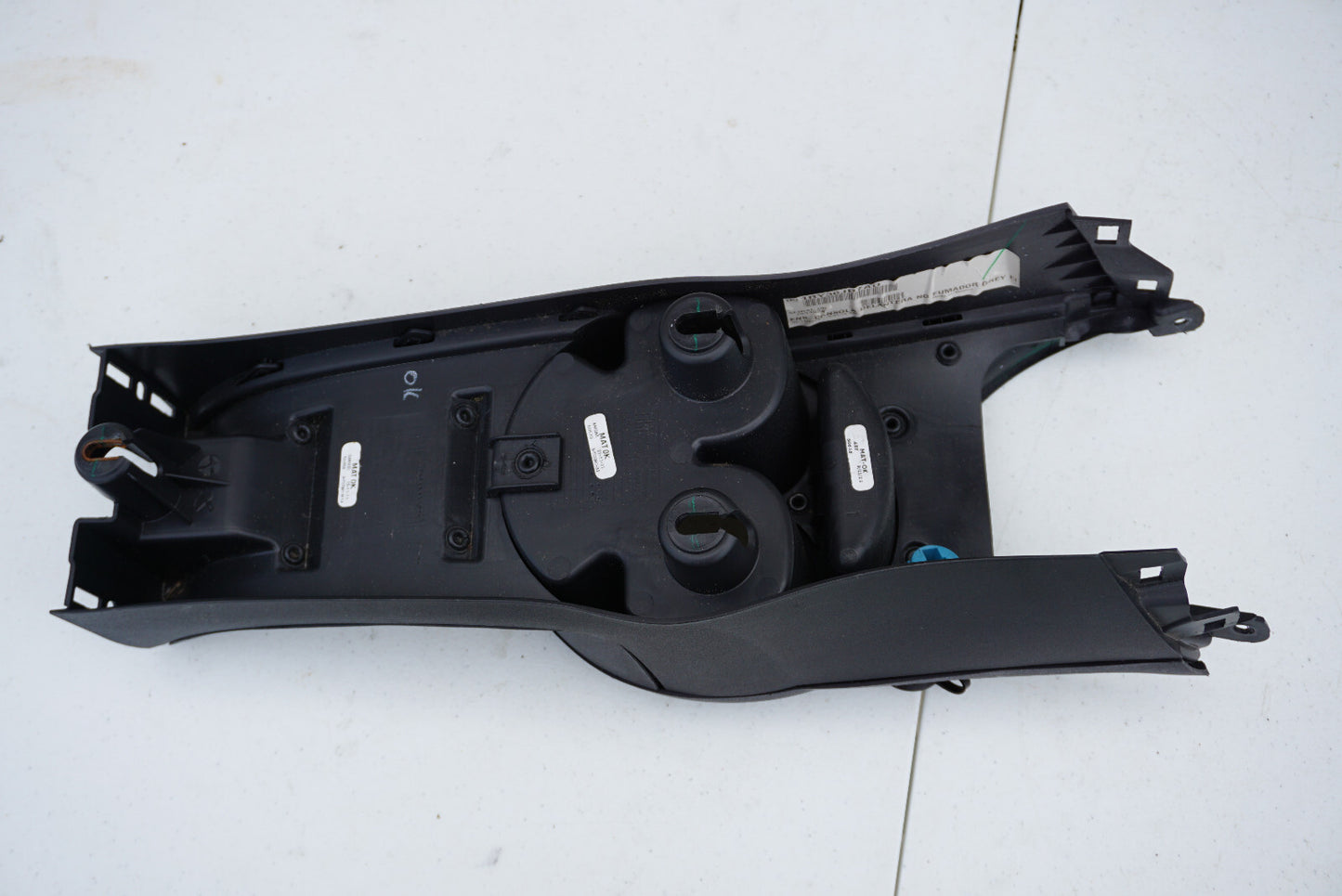 12 13 14 15 16 17 FIAT 500 FRONT CENTER CONSOLE TRIM & CUP HOLDER 1RY36JD7AD OEM