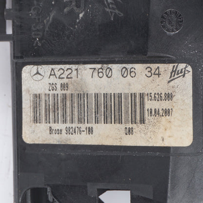 07-13 Mercedes W221 S550 CL550 Front Right Side Door Lock Latch Actuator OEM
