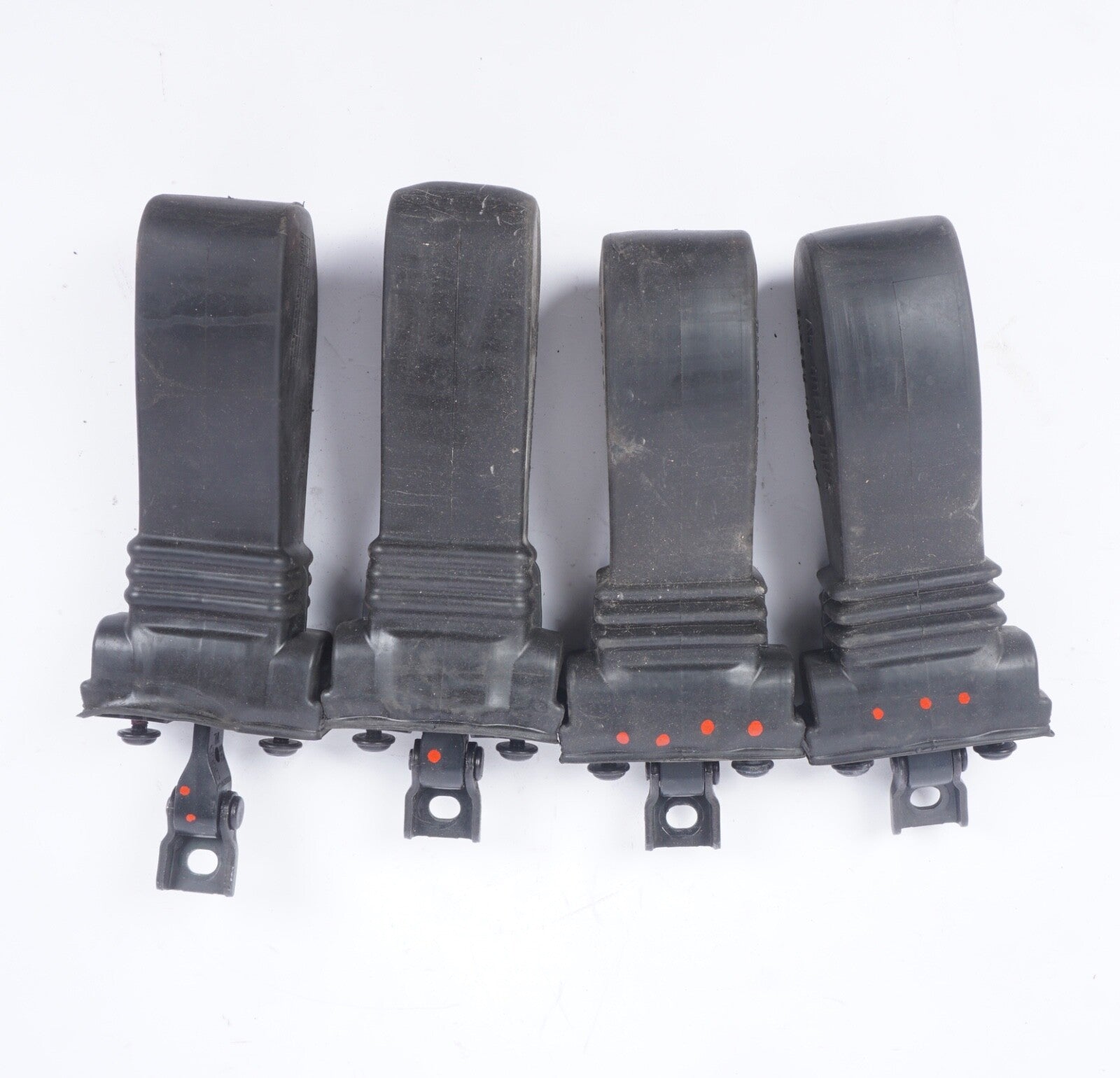 2012-2018 AUDI A7 FRONT REAR LEFT RIGHT SIDE DOOR CHECK STRAP STOP STOPPER SET