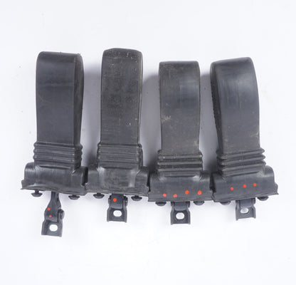 2012-2018 AUDI A7 FRONT REAR LEFT RIGHT SIDE DOOR CHECK STRAP STOP STOPPER SET