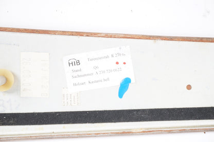 03-12 Mercedes R230 SL550 SL55 AMG Door Panel Trim Right Side Wood OEM