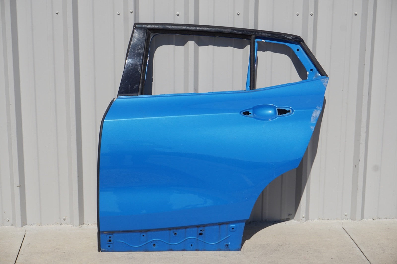 2018 - 2022 BMW X2 F39 OEM Left Rear Door Shell Blue
