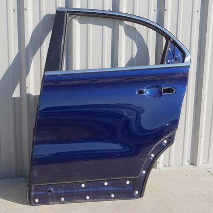 2016 - 2023 Fiat 500X  68329360AA Rear Left Door Shell Blue Color