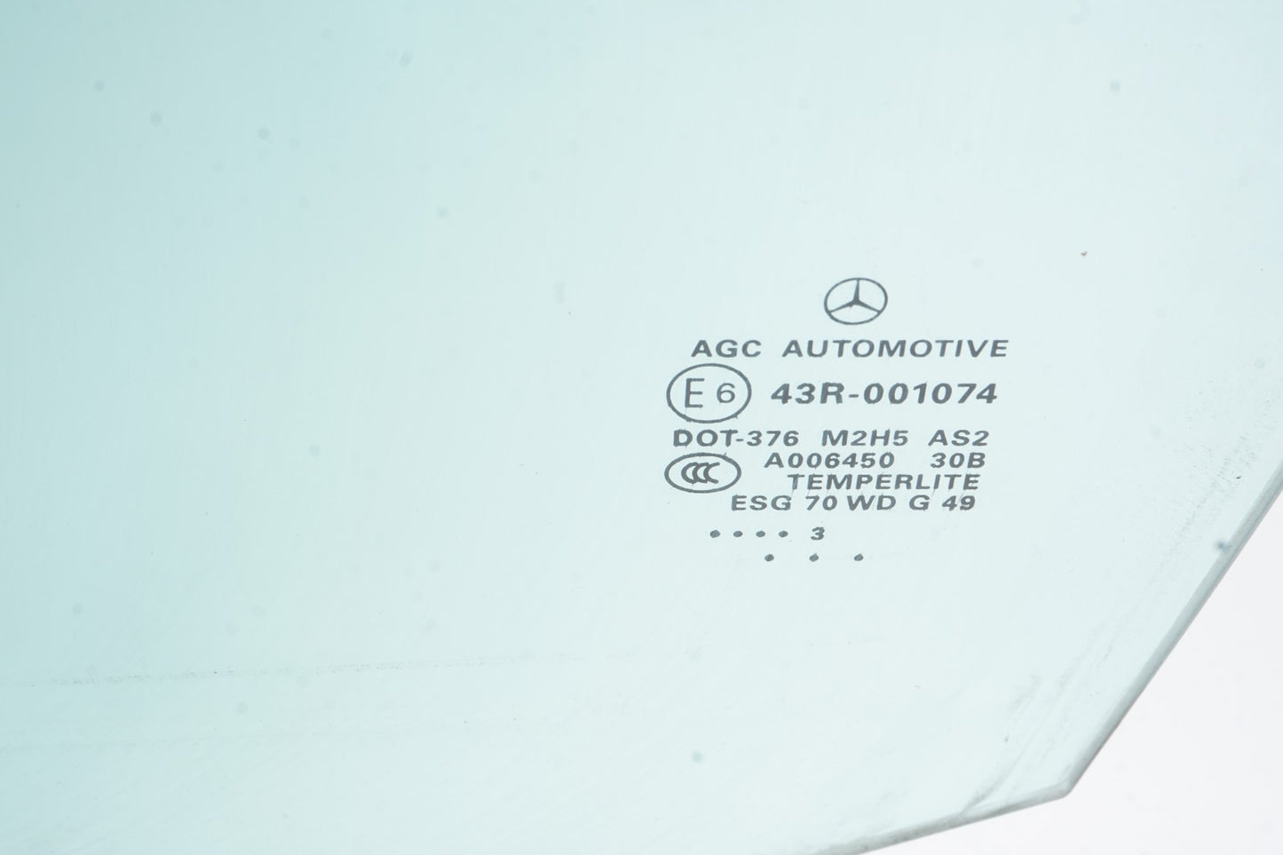 13-19 Mercedes X166 ML GL GLS Front Left Driver Door Window Glass OEM