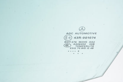 13-19 Mercedes X166 ML GL GLS Front Left Driver Door Window Glass OEM