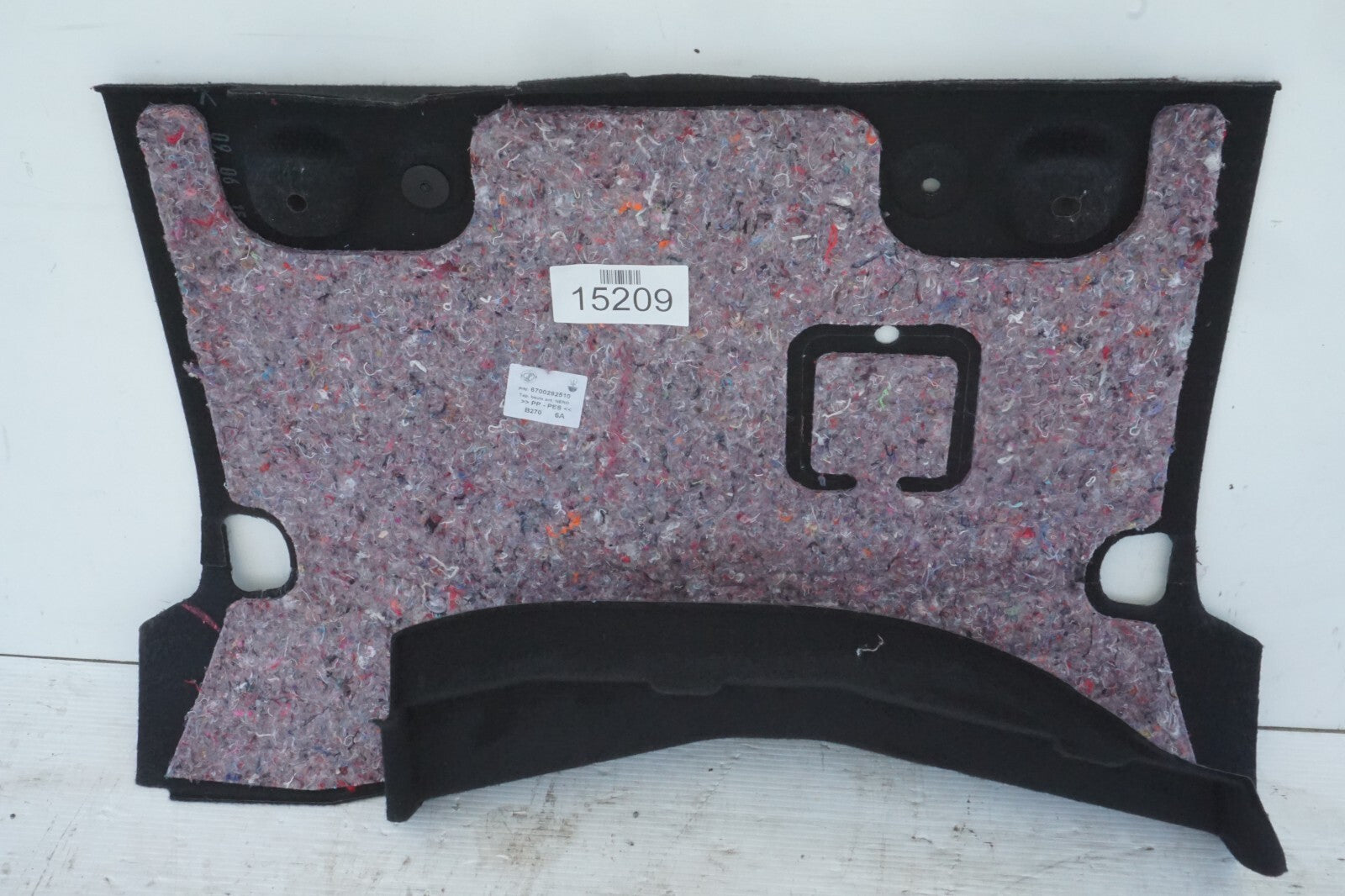 2014-2017 MASERATI QUATTROPORTE TRUNK CARGO FLOOR COMPARTMENT LINER CARPET OEM