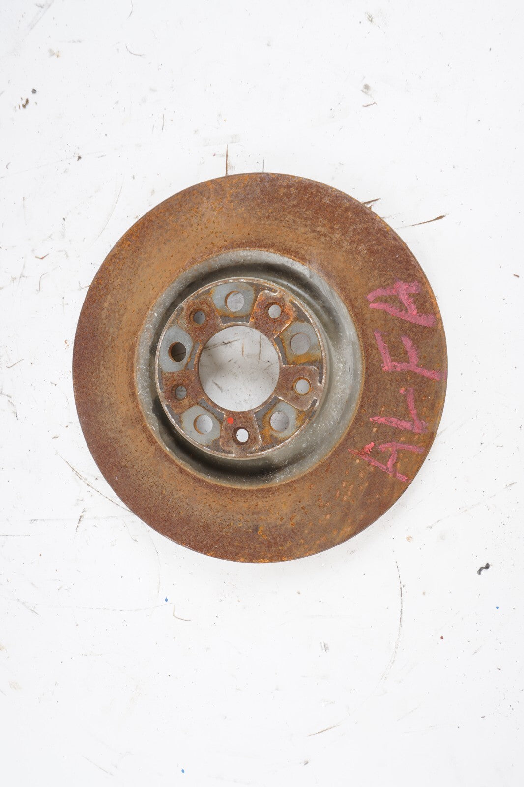 17-21 ALFA ROMEO GIULIA 2.0L FRONT BRAKE ROTOR DISC LEFT OEM
