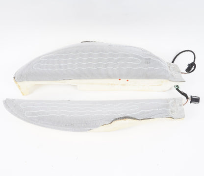 11-17 AUDI A8 A8L FRONT RIGHT PASSENGER SEAT BOLSTER PADS SET OF 2  OEM
