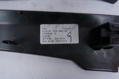 2021 - 2024 Polestar 2 A Pillar Trim Cover Middle Left & Right OEM