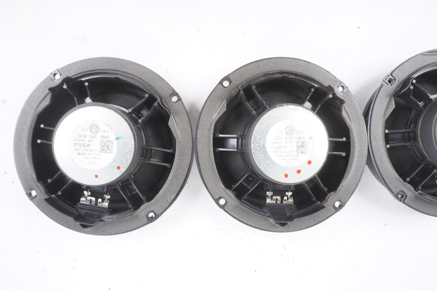 2012 - 2022 Volkswagen Passat Door Speaker Set Of 3 OEM