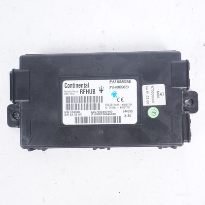 2014-2017 MASERATI GHIBLI REMOTE PASSIVE ENTRY HUB CONTROL MODULE OEM