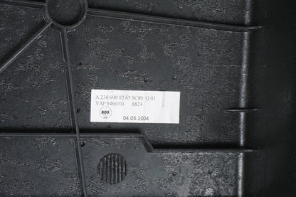03-06 Mercedes R230 SL500 SL55 AMG Trunk Interior Rear Cargo Luggage Cover OEM