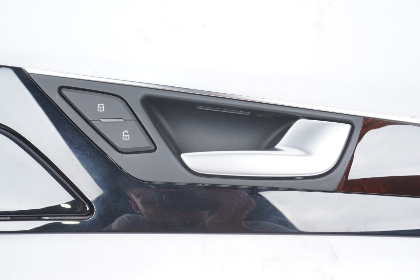 2011 - 2017 Audi A8L LONG Rear Right Passenger Side Door Trim & Handle OEM