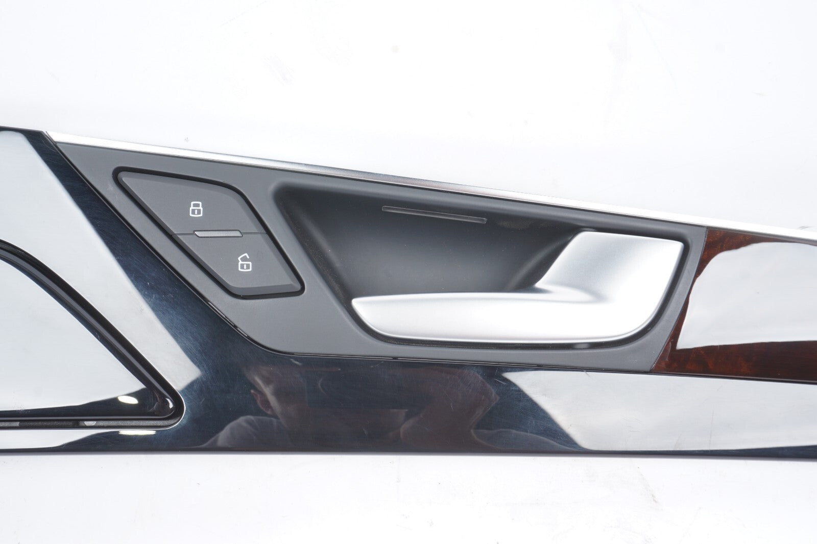 2011 - 2017 Audi A8L LONG Rear Right Passenger Side Door Trim & Handle OEM