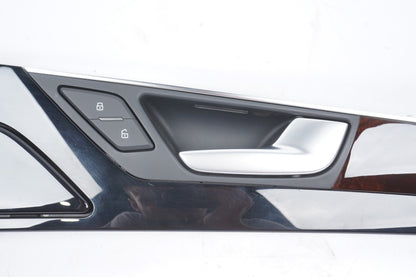 2011 - 2017 Audi A8L LONG Rear Right Passenger Side Door Trim & Handle OEM