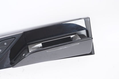 2011-2014 AUDI A8L REAR LEFT DRIVER SIDE DOOR PANEL MOLDING WOOD GRAIN OEM