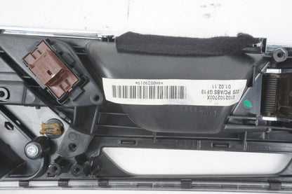 2011-2017 Audi D4 A8 A8L Rear Left Interior Door Handle w/ Trim Panel OEM