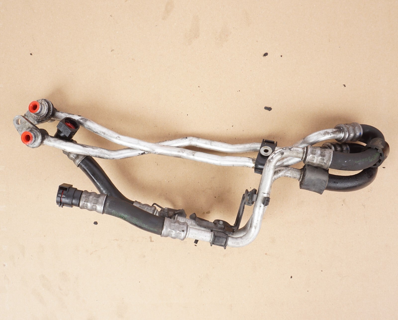 2012-2018 BMW 550i 650i 750i Transmission Heat Oil Cooler Pipe  OEM