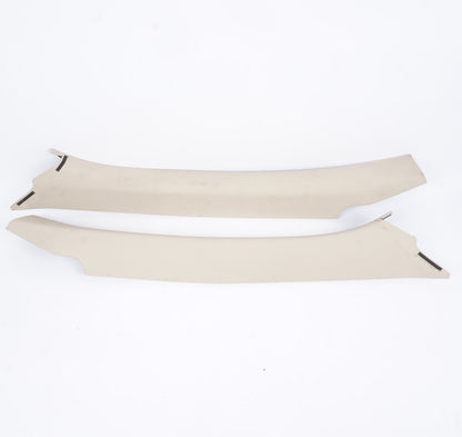 14-17 MERCEDES W207 E400 E350 COUPE FRONT RIGHT LEFT TRIM A PILLAR OEM BEIGE