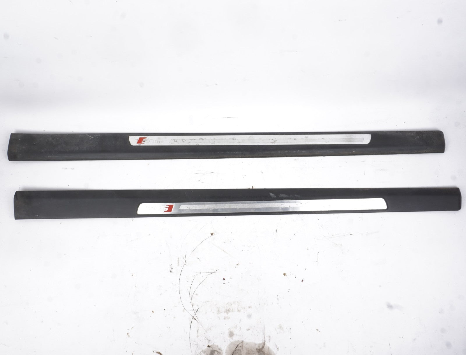 2005-2011 Audi A6 Front Left and Right Door Sill Trim Scuff Plate  OEM