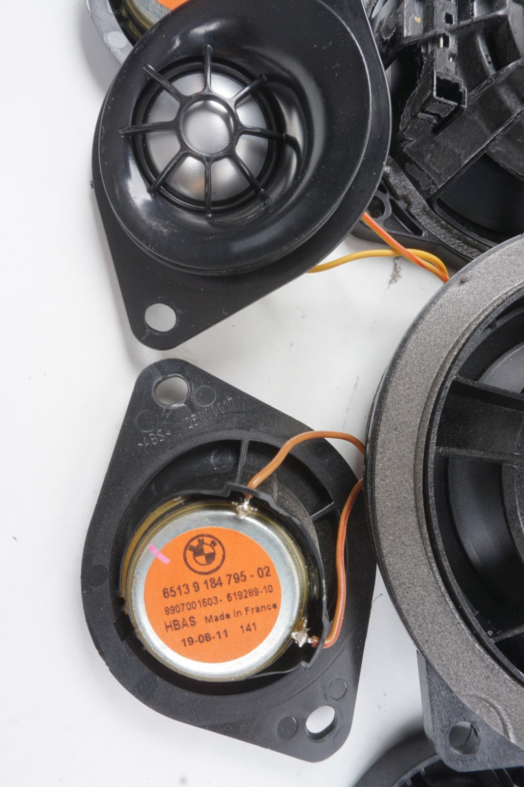 2012 - 2014 BMW 650i Speaker Speakers Set Harmon Kardon OEM