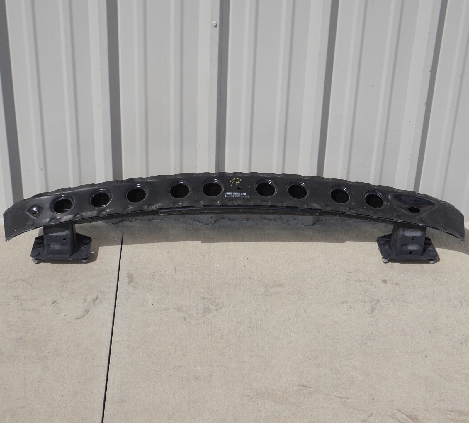 10-17 Mercedes W204 C250 E350 Rear Bumper Reinforcement Impact Crash Bar OEM