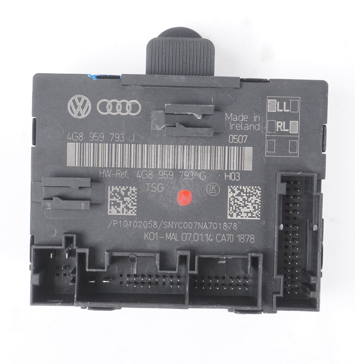 2012 - 2018 AUDI A7 FRONT LEFT DRIVER SIDE DOOR CONTROL MODULE UNIT  OEM