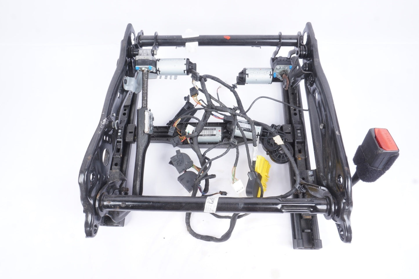 2018 - 2019 BMW X2 F39 FRONT LEFT DRIVER SEAT LOWER TRACK FRAME W/ MOTORS OEM