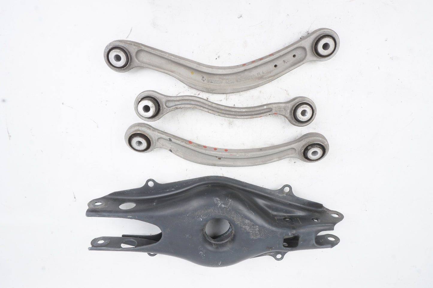 08-15 MERCEDES-BENZ W204 C250 C350 C300 REAR RIGHT CONTROL ARMS SET KIT OEM