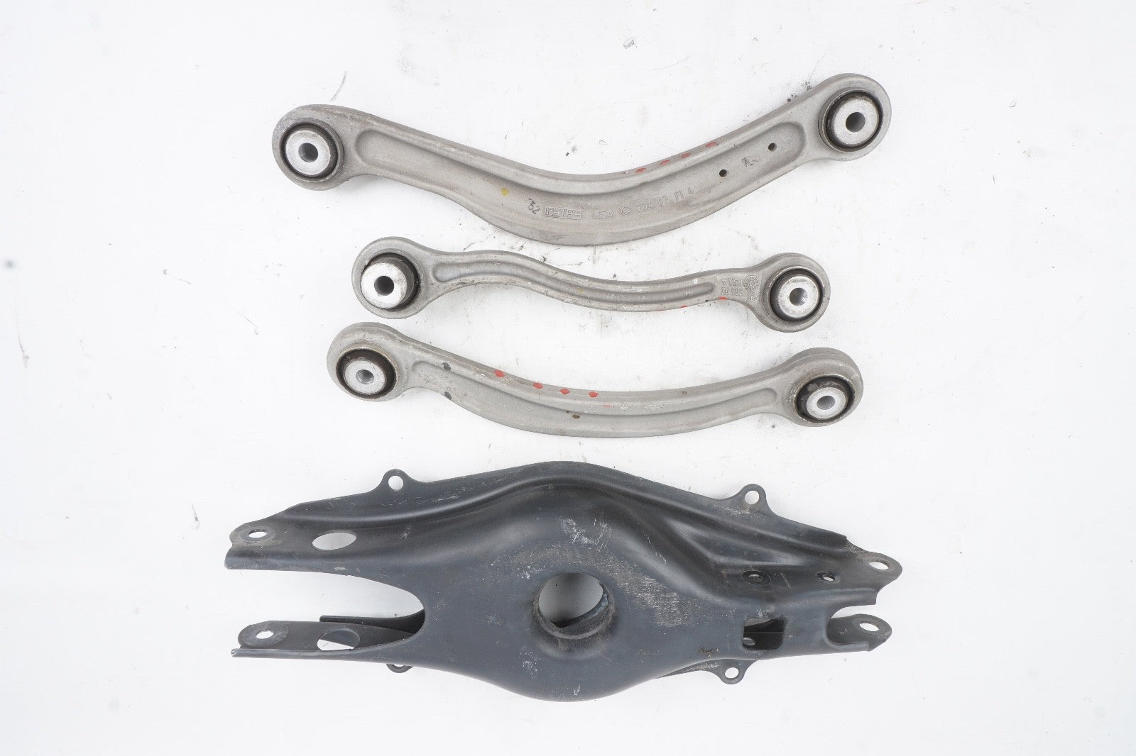 08-15 MERCEDES-BENZ W204 C250 C350 C300 REAR RIGHT CONTROL ARMS SET KIT OEM