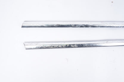 10-13 MERCEDES-BENZ C207 COUPE FRONT LEFT & RIGHT DOOR CHROME MOLDING