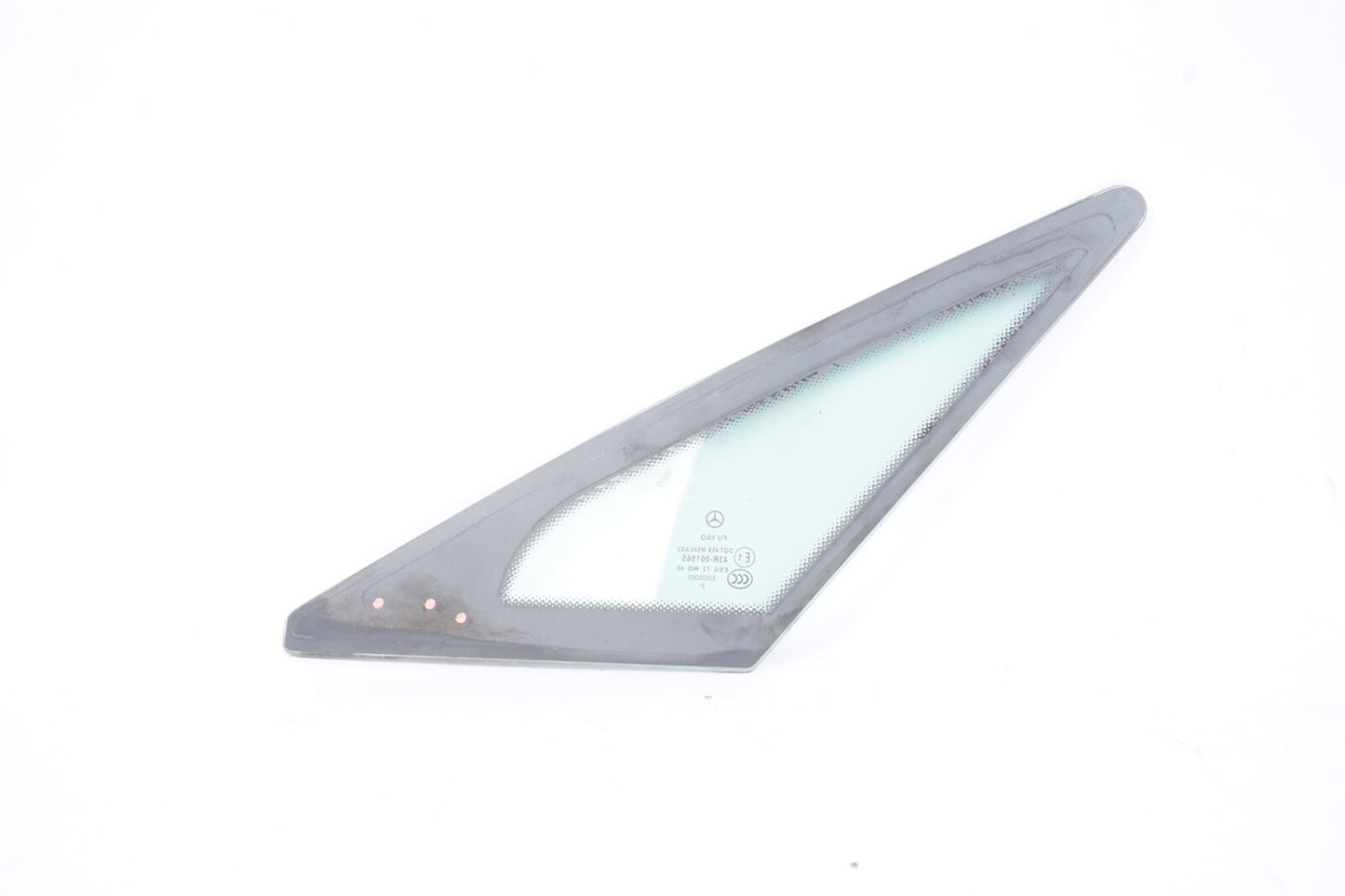 10-17 Mercedes W207 E350 E550 Coupe Rear Left Side Quarter Window Glass OEM