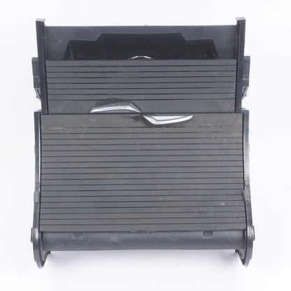 16-19 BMW F48 X1 X2 FRONT CENTER CONSOLE CUP HOLDER DRINK TRAY ROLL LID OEM
