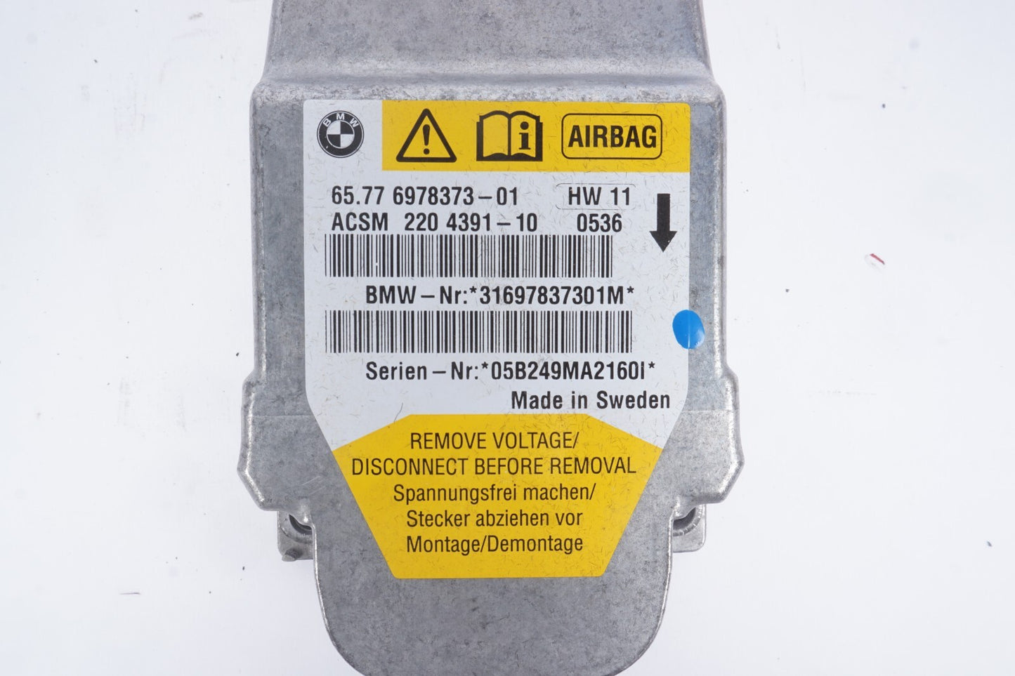 2006 - 2010  BMW 650i E63 E64 Control Module Computer 65776978373 OEM