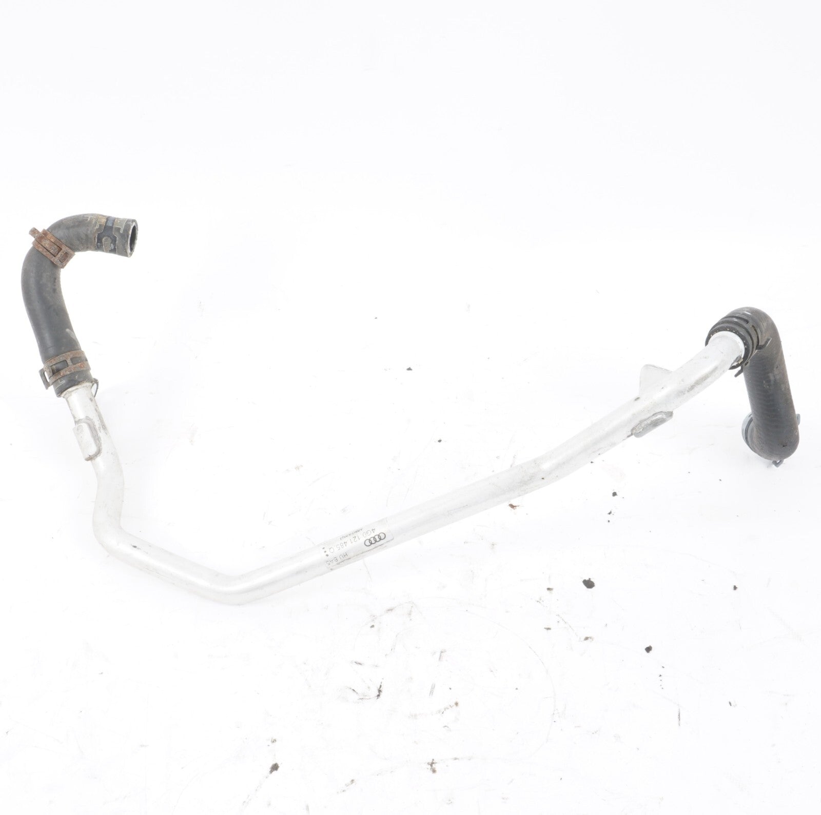 12-17 AUDI A8L A8 3.0L TRANSMISSION OIL COOLER FEED HOSE TUBE PIPE LINE OEM